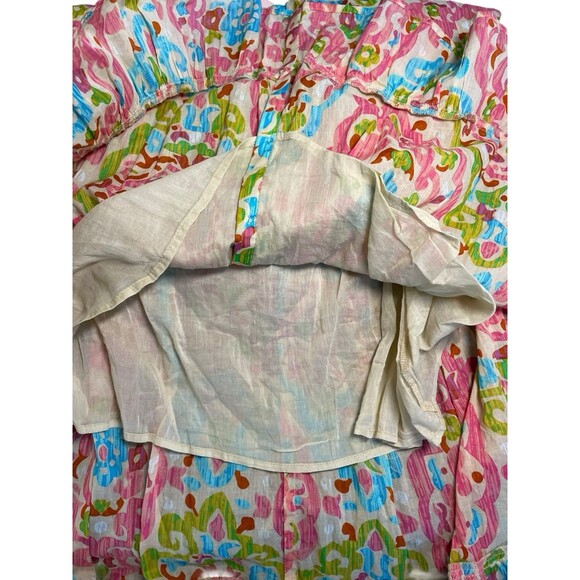 HOUSE OF HARLOW 1960 Floral Open Tie Back Tiered Boho Maxi Dress Size S NWT - Picture 15 of 16